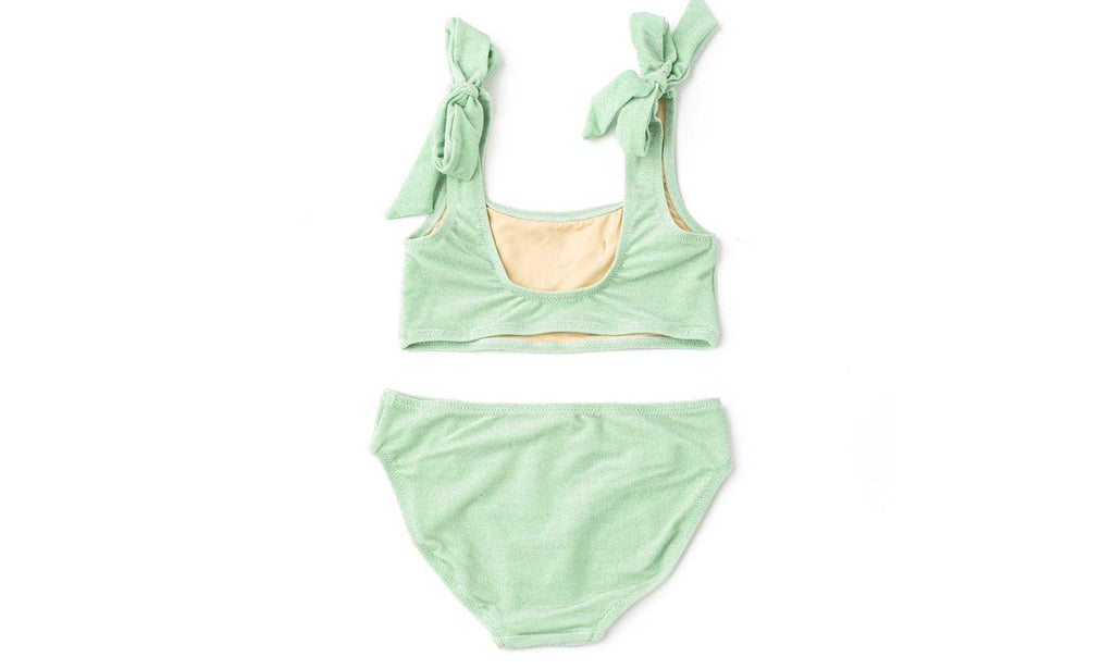 Shimmer mint 2 pc swim