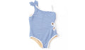 Ribbed daisy out out swim