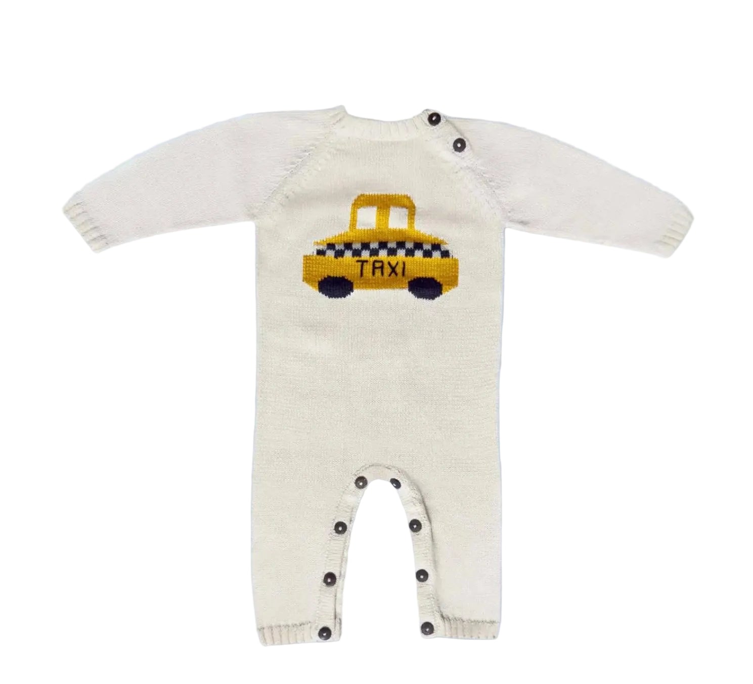 NYC Taxi knitted romper