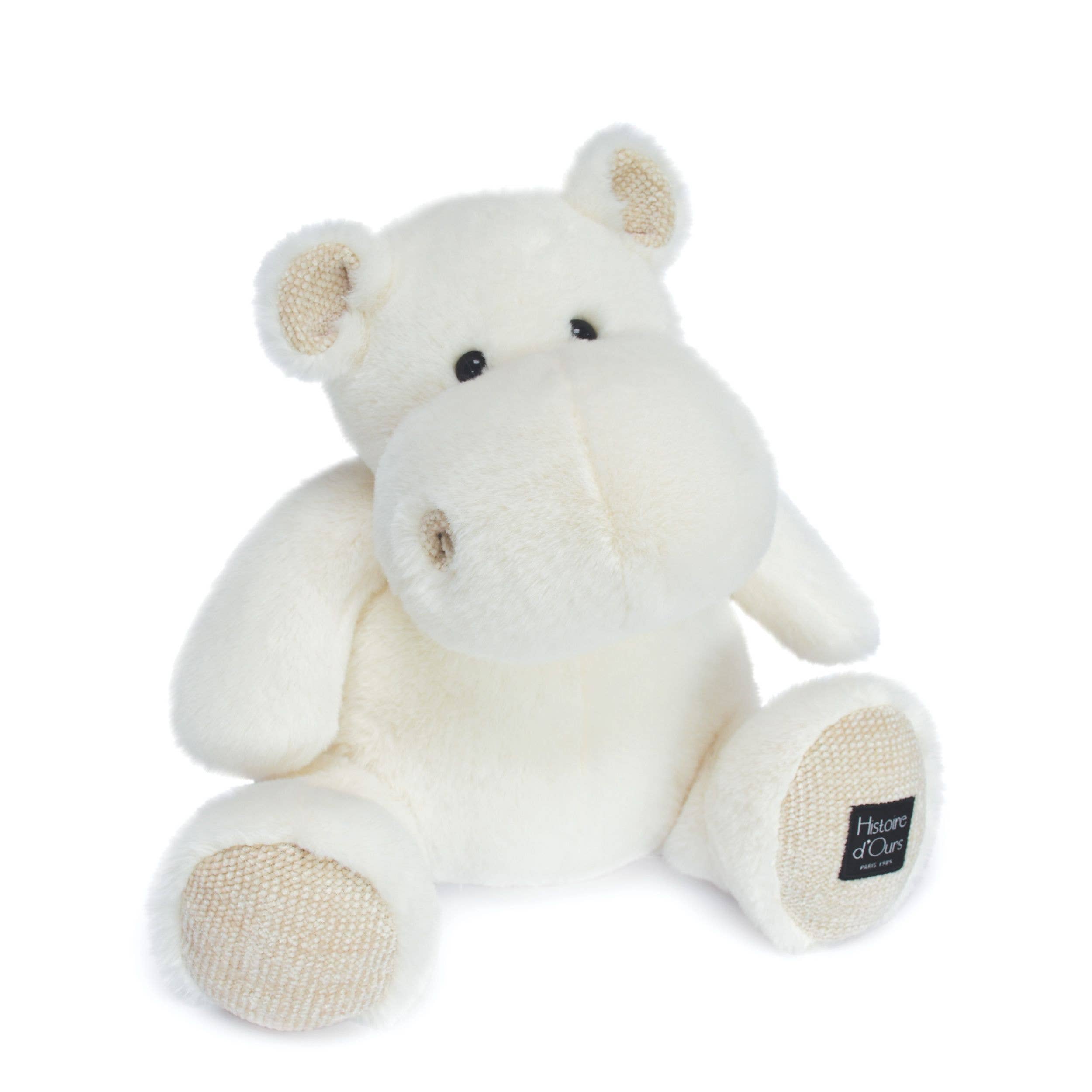 Ivory Hippo Plush