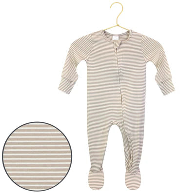 Loulou  footies zipper