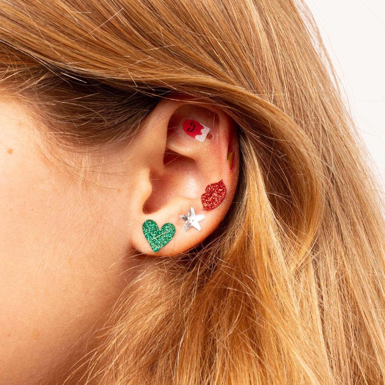 Kids sticker earrings Unicorn