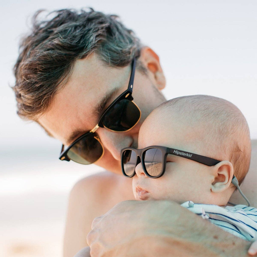 Baby & Kids Sunglasses – Polarized, UV Protective | Black: Kids: 3-6 years