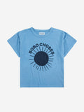 Bobo Choses Sun turquoise T-shirt