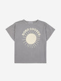 Bobo Choses Sun grey t-shirt