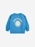 Baby Bobo Choses Sun Turquoise sweatshirt