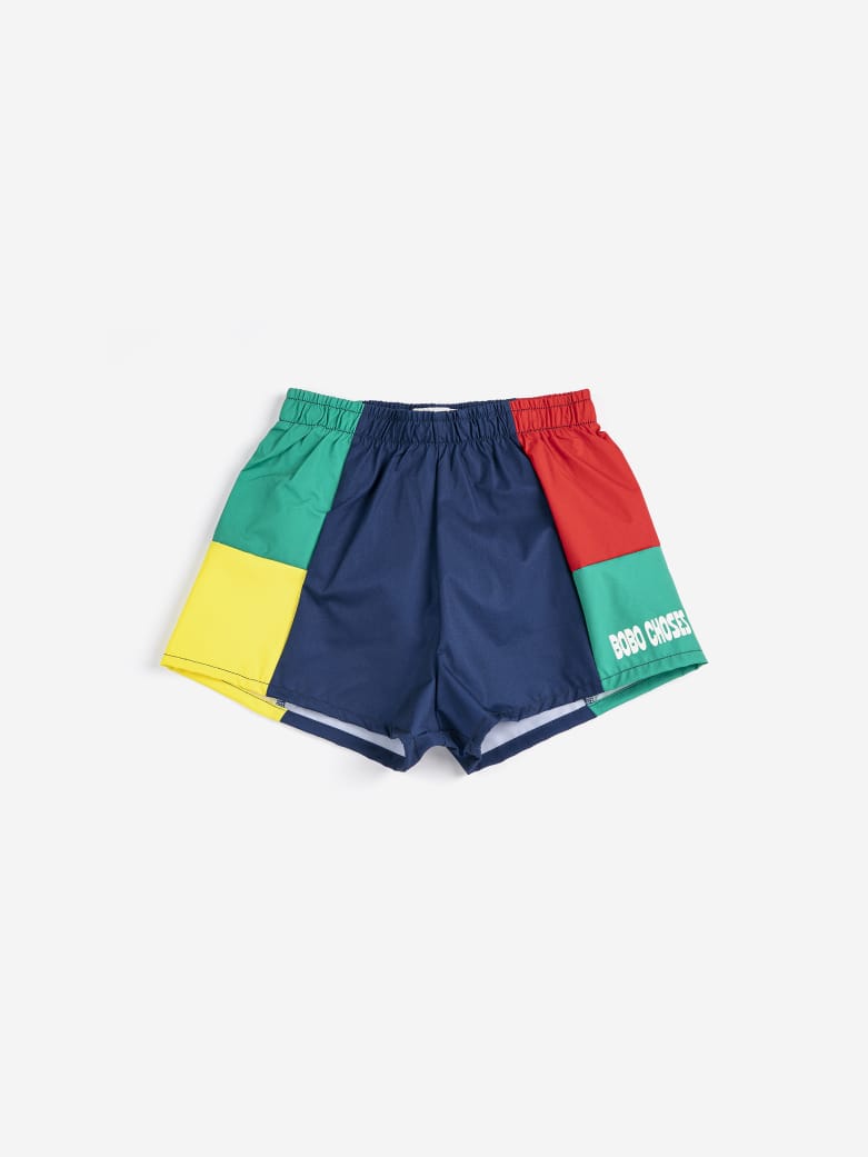 Bobo Choses color block swim trunks