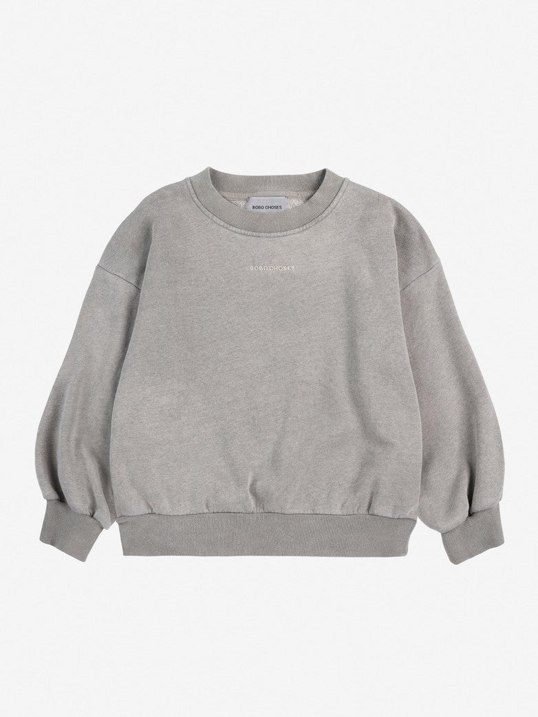 Baby poma grey sweatshirt