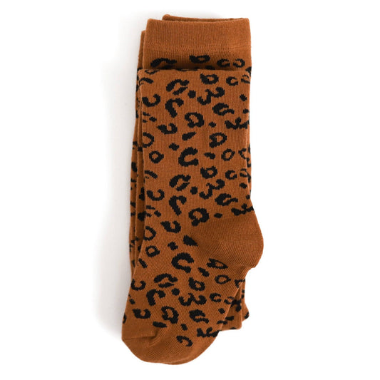 Leopard Knit Tights: 1-2 YEARS