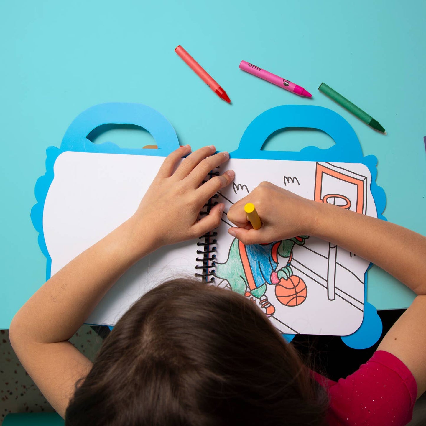 DINO SUPER COLORING & STICKER BOOK