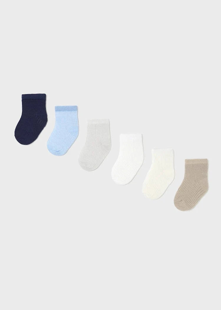 New born Socks 6 Pack 10288