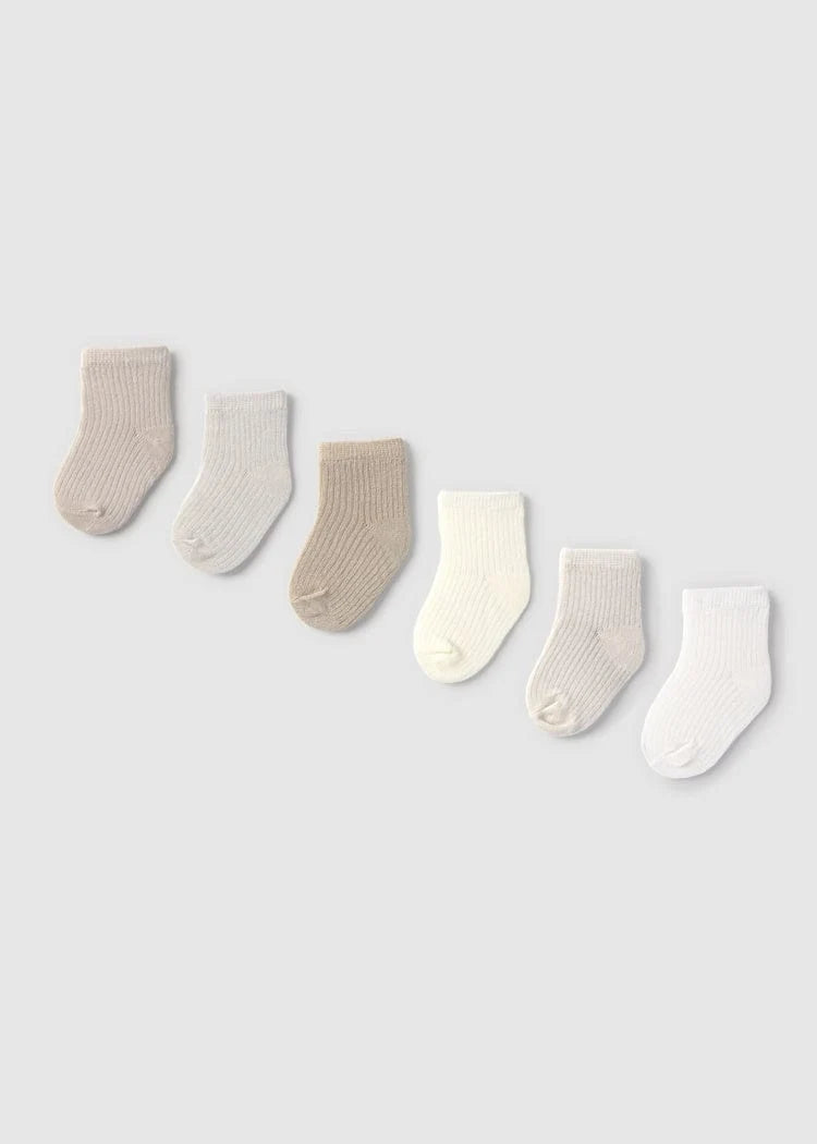 New born Socks 6 Pack 10288