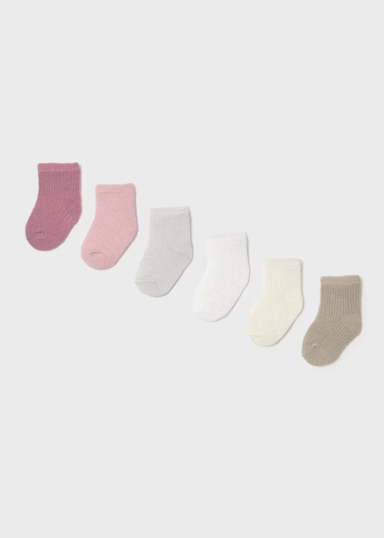 New born Socks 6 Pack 10288
