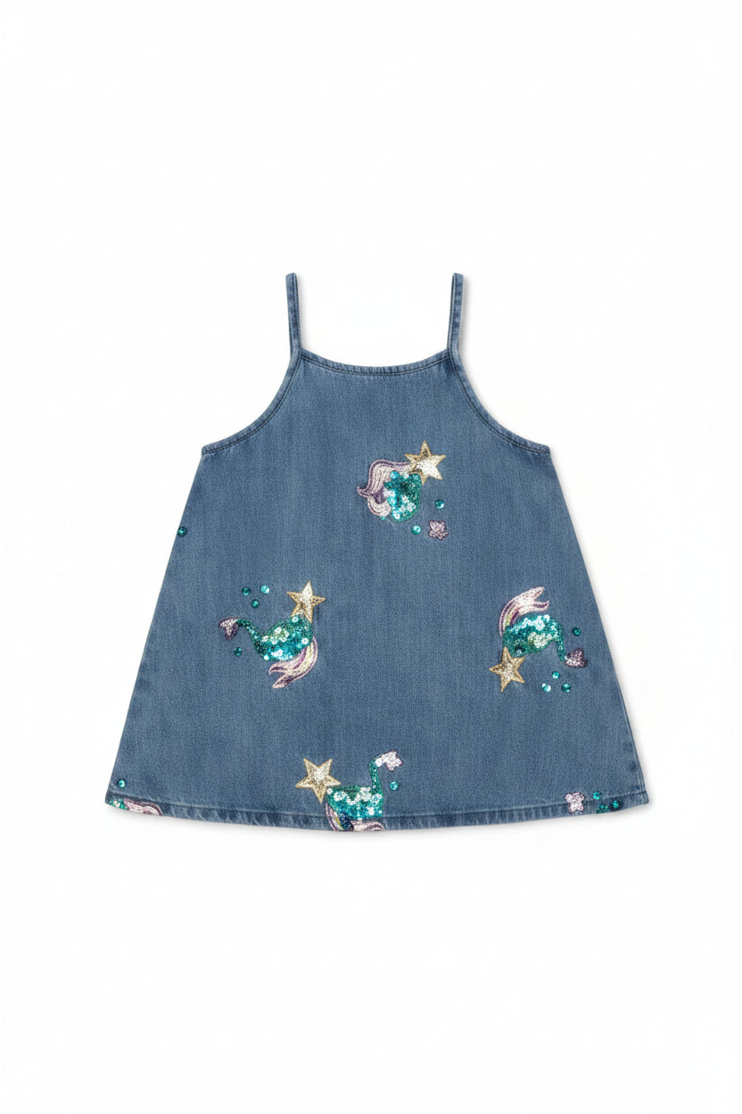 Magot sequin strap dress